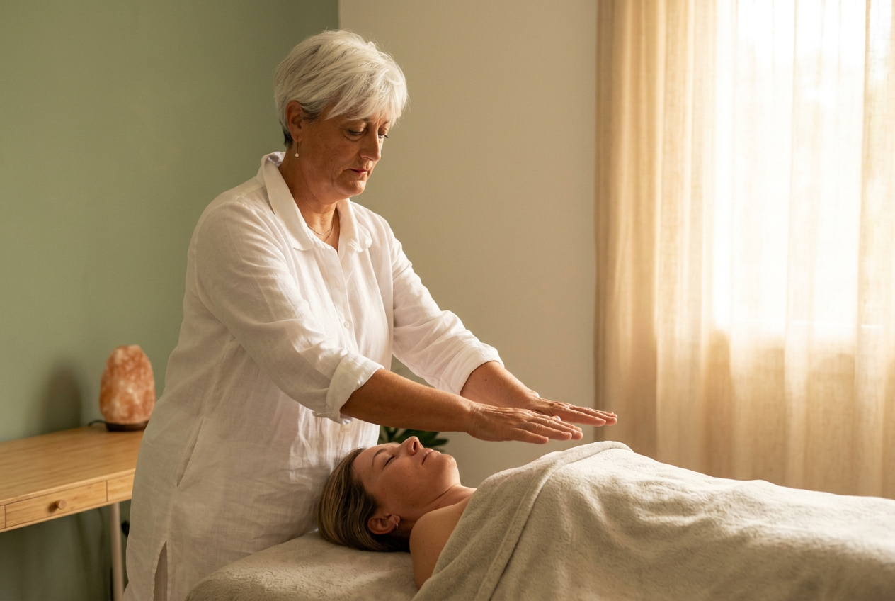 Séance de reiki au cabinet de Montbrun-les-Bains